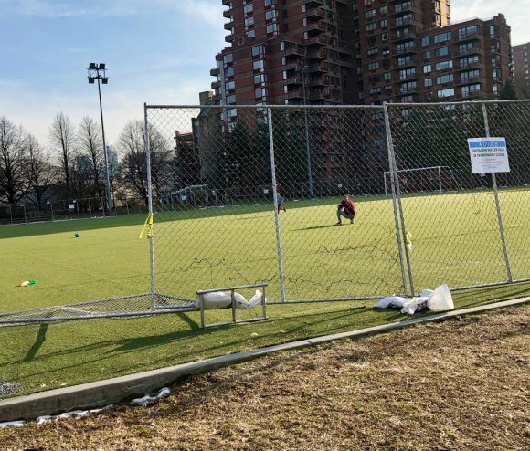 UPDATE: Soccer Players Defy RIOC, "Reopen" Octagon Field UPDATE: Soccer Players Defy RIOC, "Reopen" Octagon Field